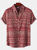 「binfenxie」Men's Hawaiian Shirts Summer Floral Print Short Sleeve Button Down Shirt Tropical Holiday Beach Casual Tops
