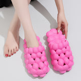 「binfenxie」Women's Soft & Comfy Bubble Slides Slippers - Perfect for Indoor & Outdoor Use!