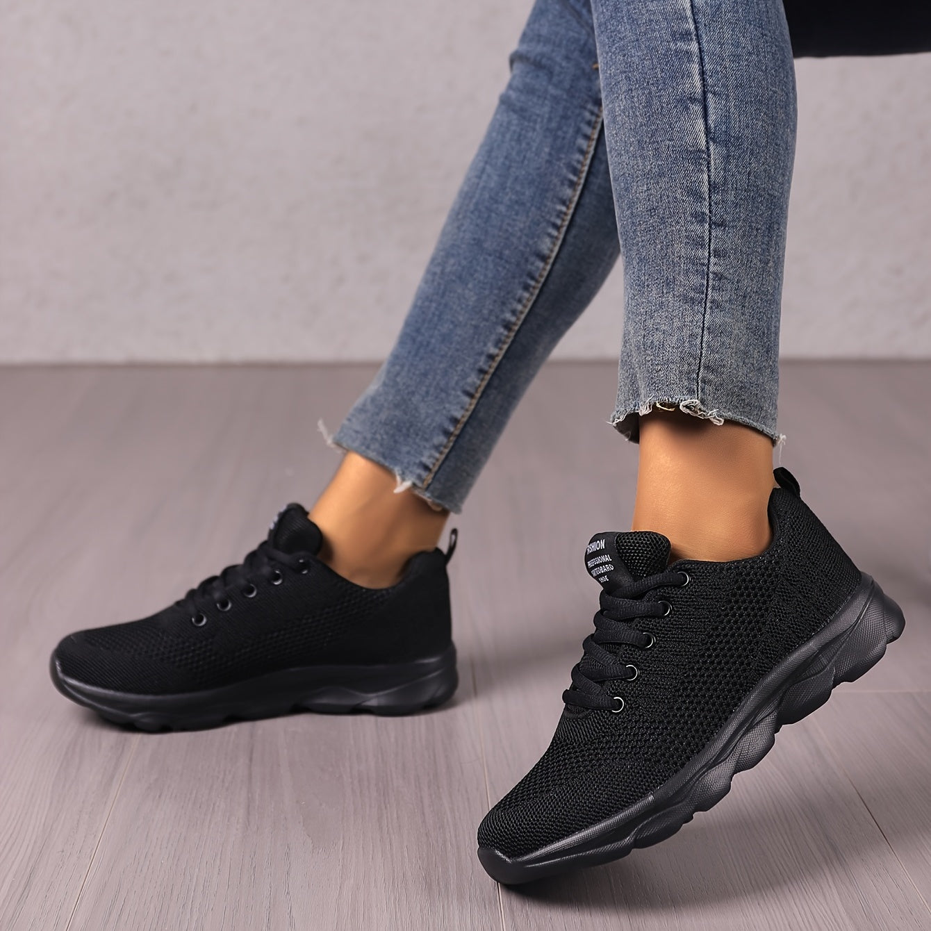 「binfenxie」Women's Knit Sneakers, Lightweight Casual Breathable Running Shoes