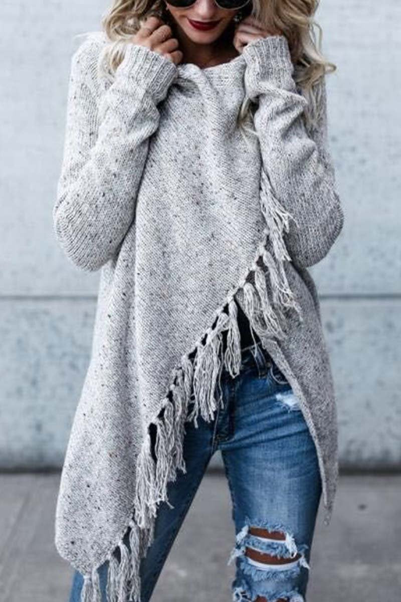 Binfenxie Autumn & Winter Shawl Cardigan(3 Colors)