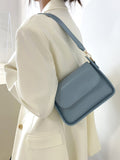 Minimalist Flap Square Bag  - Women Shoulder Bags