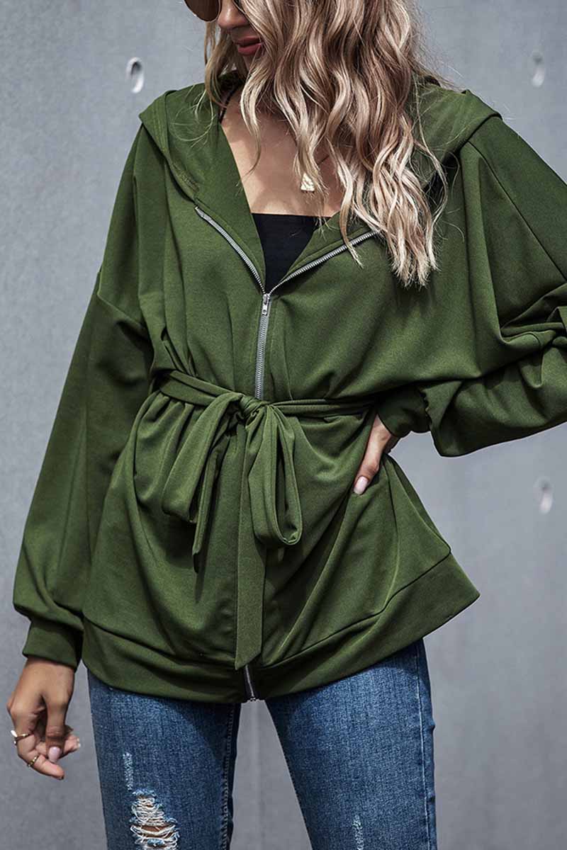 Binfenxie Casual Solid Color Thin Short Jacket