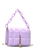 Metal Tassel Charm Chain Satchel Bag  - Women Satchels