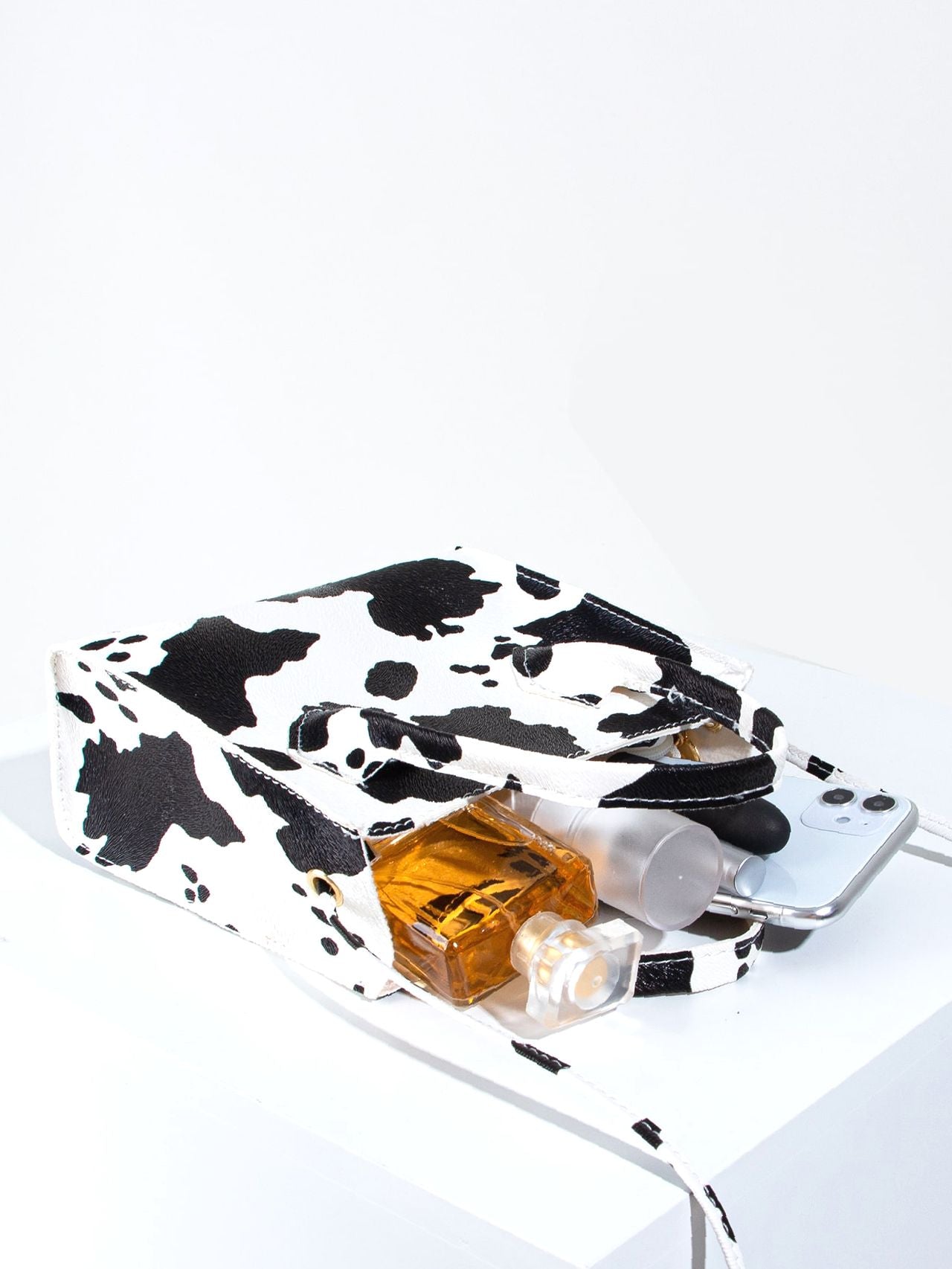Cow Pattern Satchel Bag  - Women Satchels
