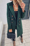 binfenxie Solid Color Sexy Coat With Buttons(3 Colors)
