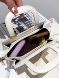 Minimalist Textured Novelty Bag  - Women Satchels