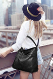 binfenxie Vintage Shoulder Bag With Zipper And Tassel(4 Colors)